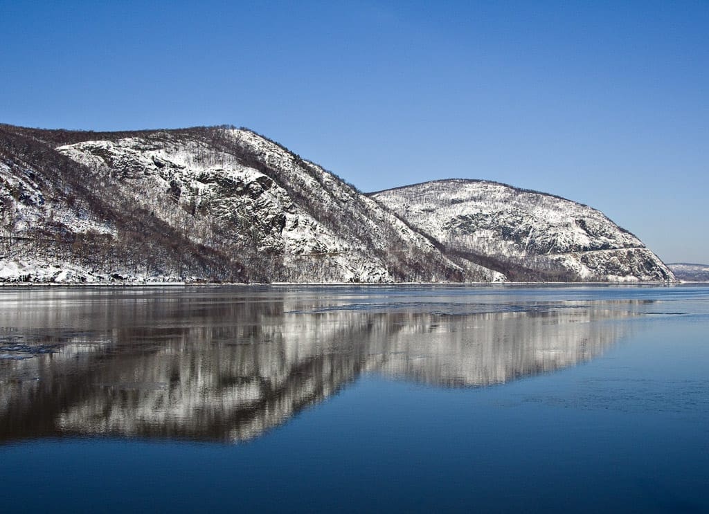 Hudson River and Storm King Mountain, Hudson Highlands, NY